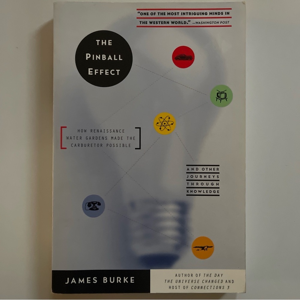 Pinball Effect, The: How Renaissance Water Gardens ... by Burke, James Book
